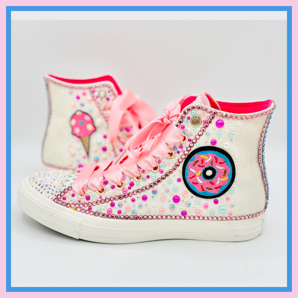 RTS Bling Sneakers (Size W9/M7)