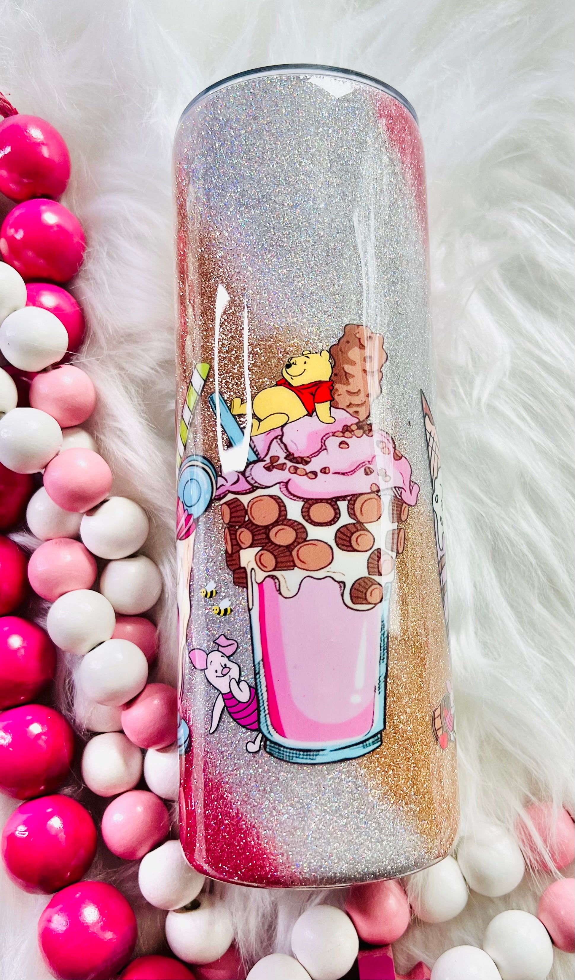 RTS Glittered Epoxied Tumbler 20oz