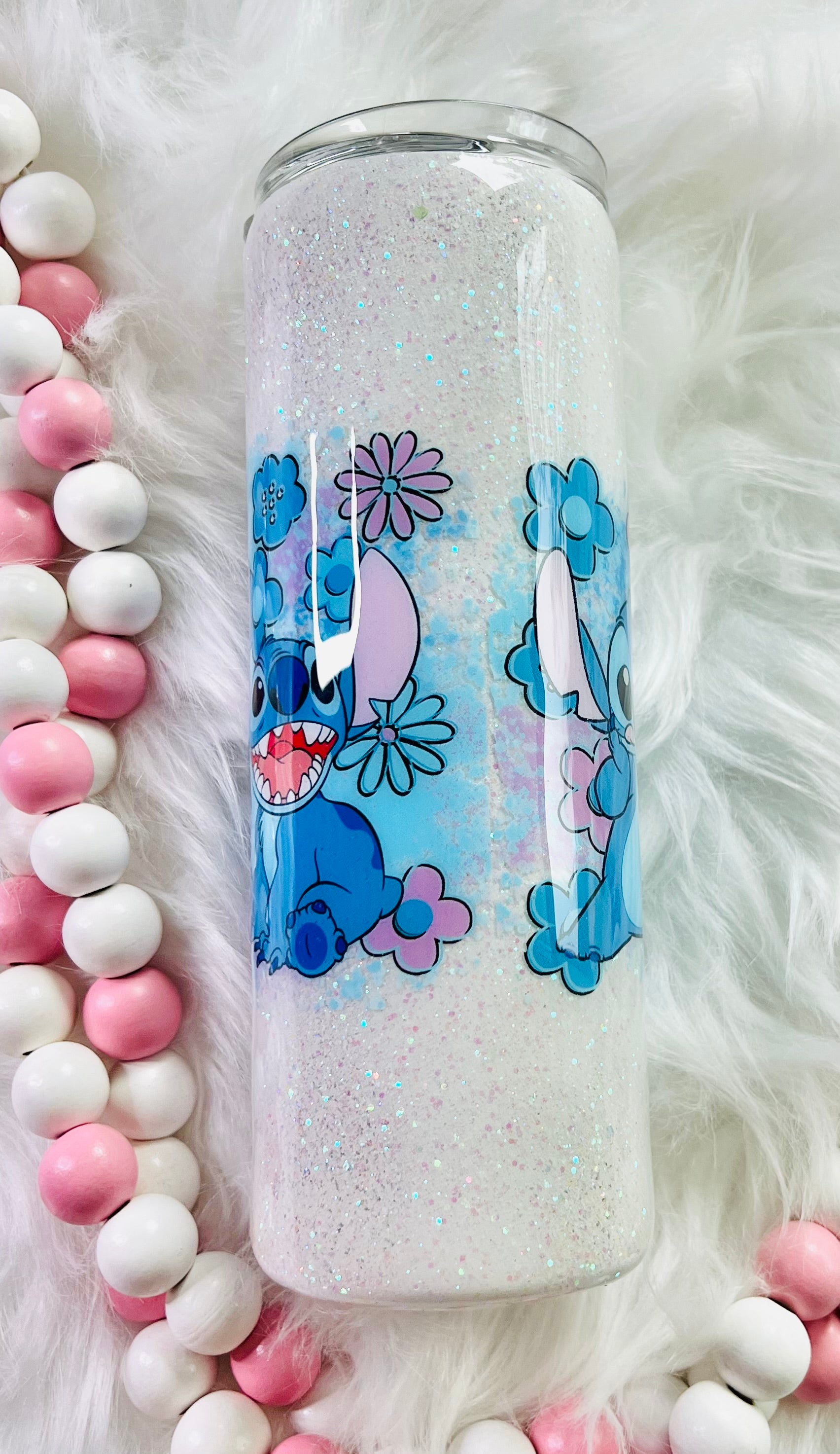 RTS Glittered Epoxied Tumbler 20oz