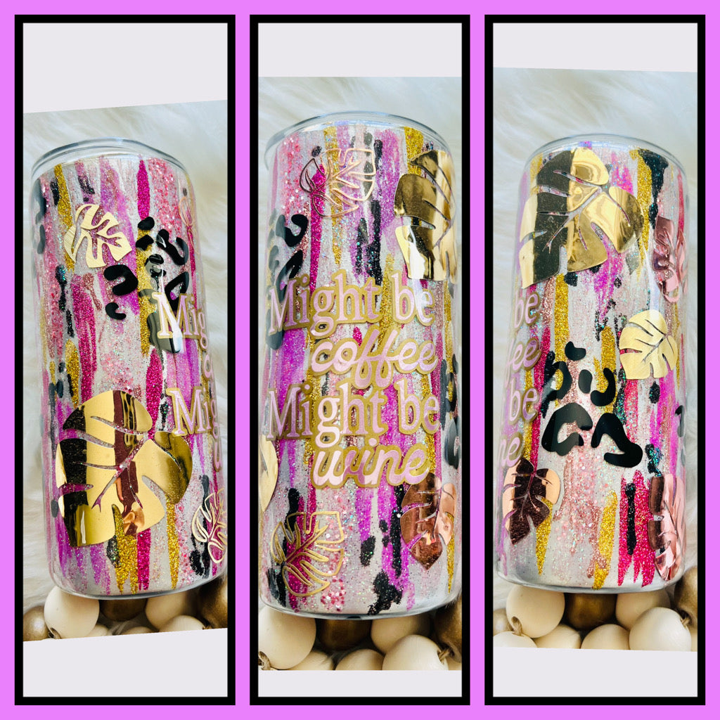 RTS Custom Hand Painted Tumbler