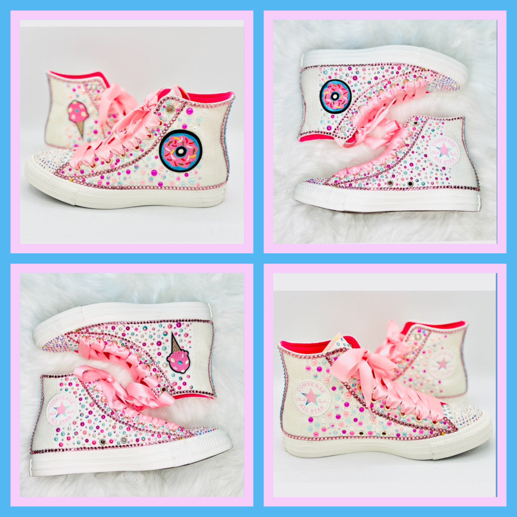 RTS Bling Sneakers (Size W9/M7)