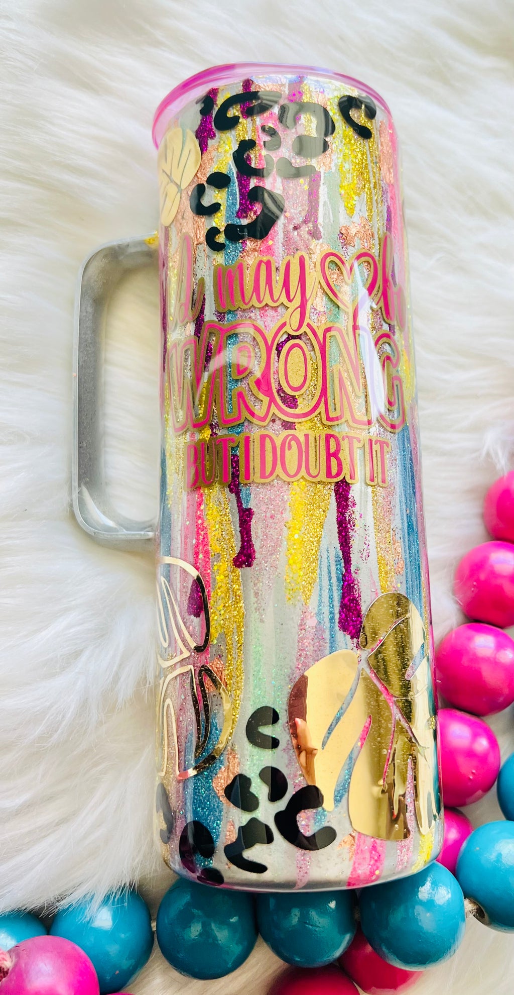 RTS Custom Hand Painted Tumbler