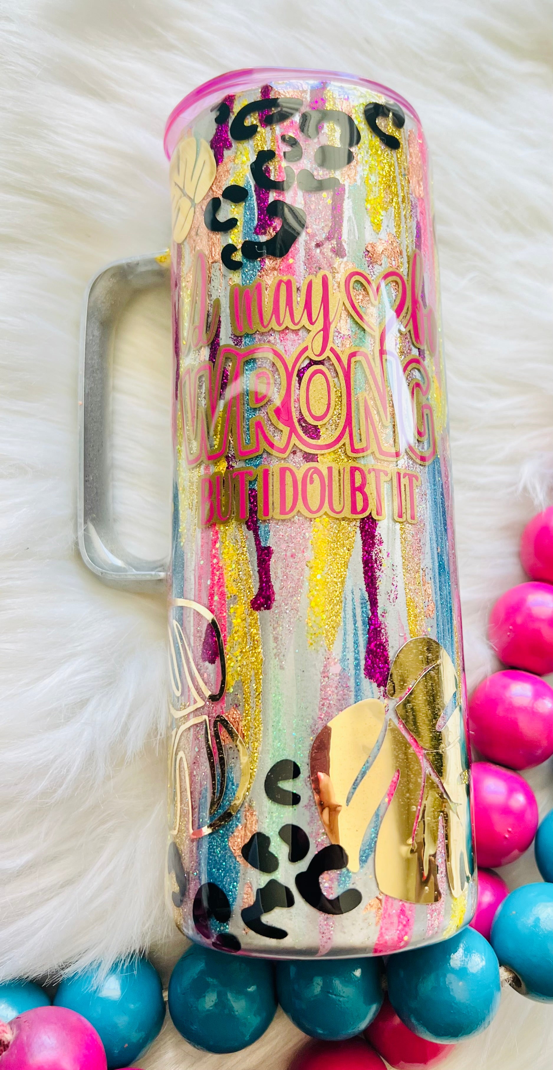 RTS Custom Hand Painted Tumbler