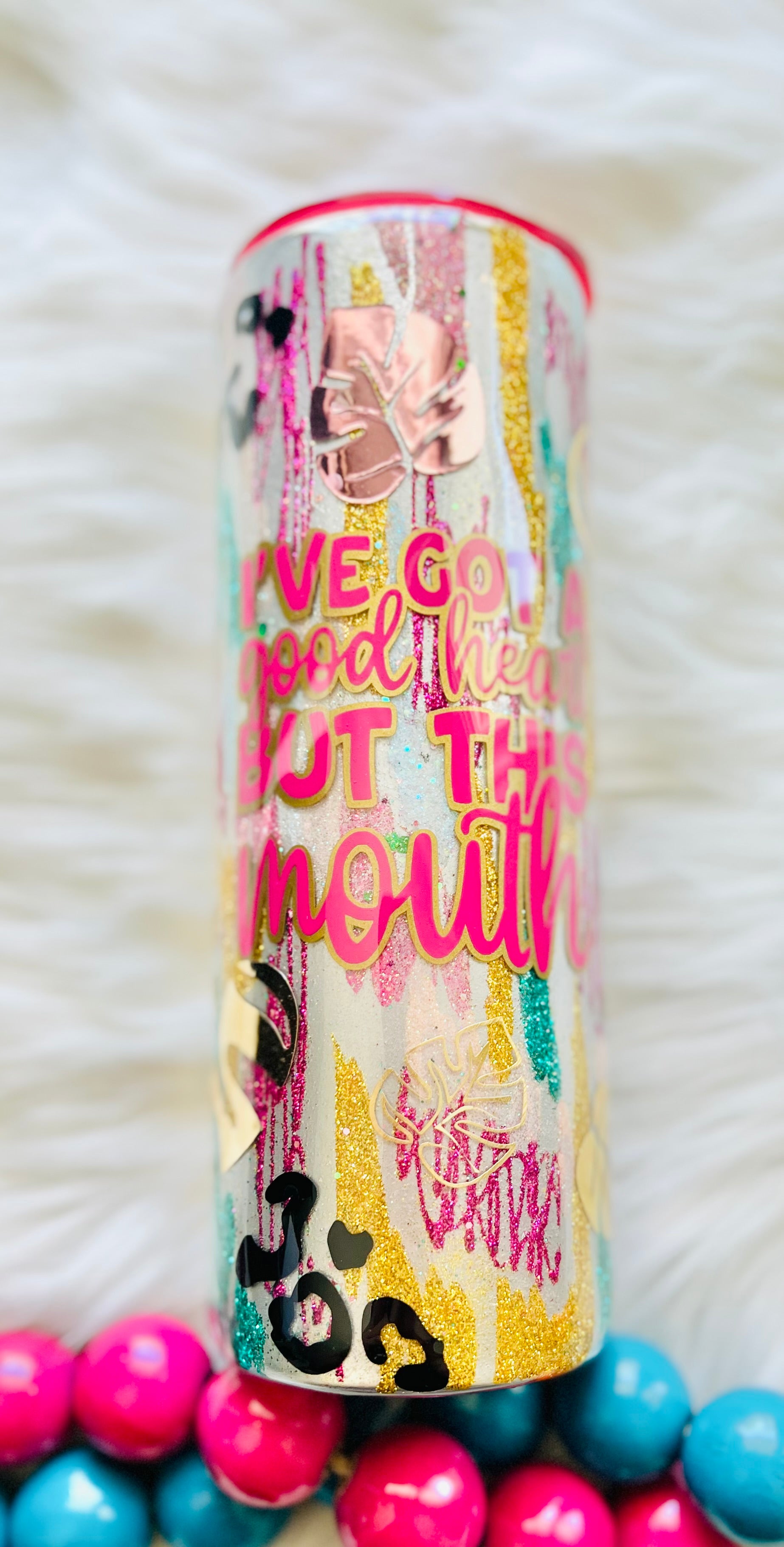 RTS Custom Hand Painted Tumbler