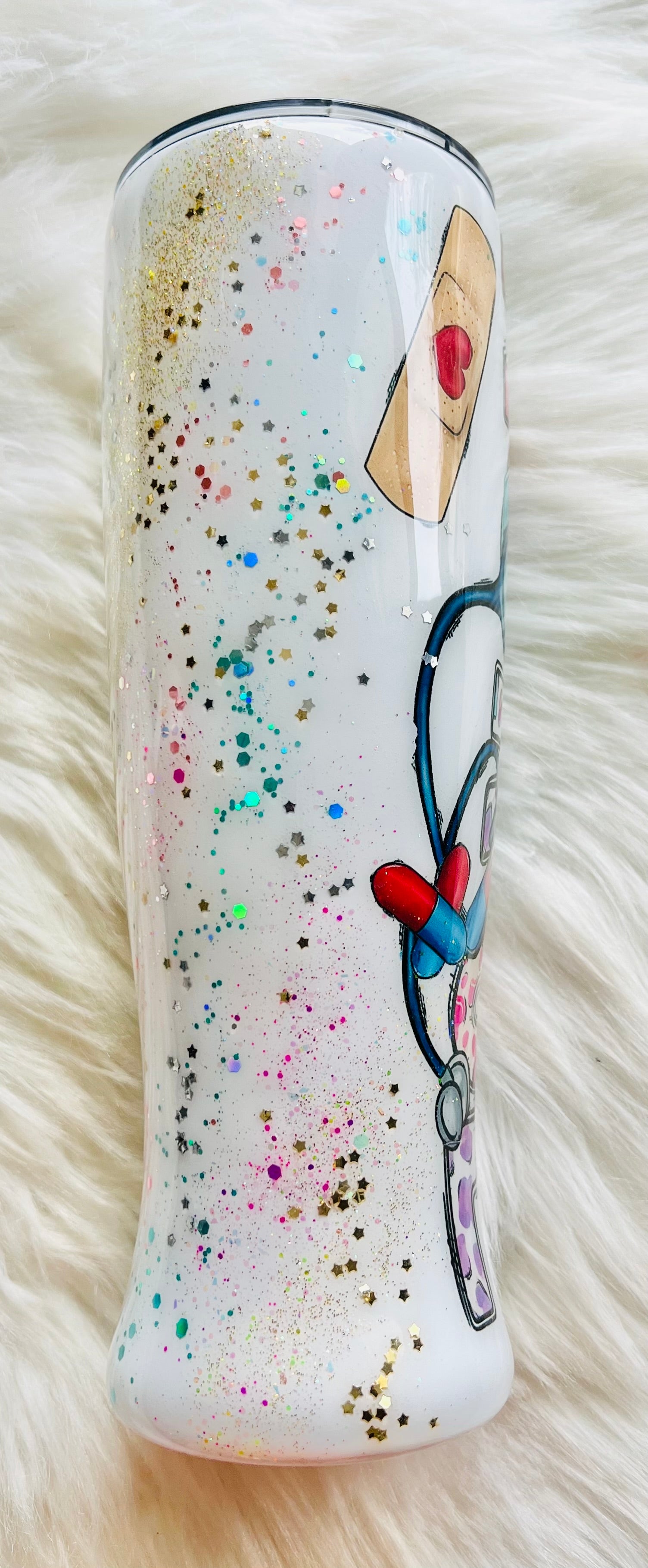 RTS Nurse Theme Tumbler