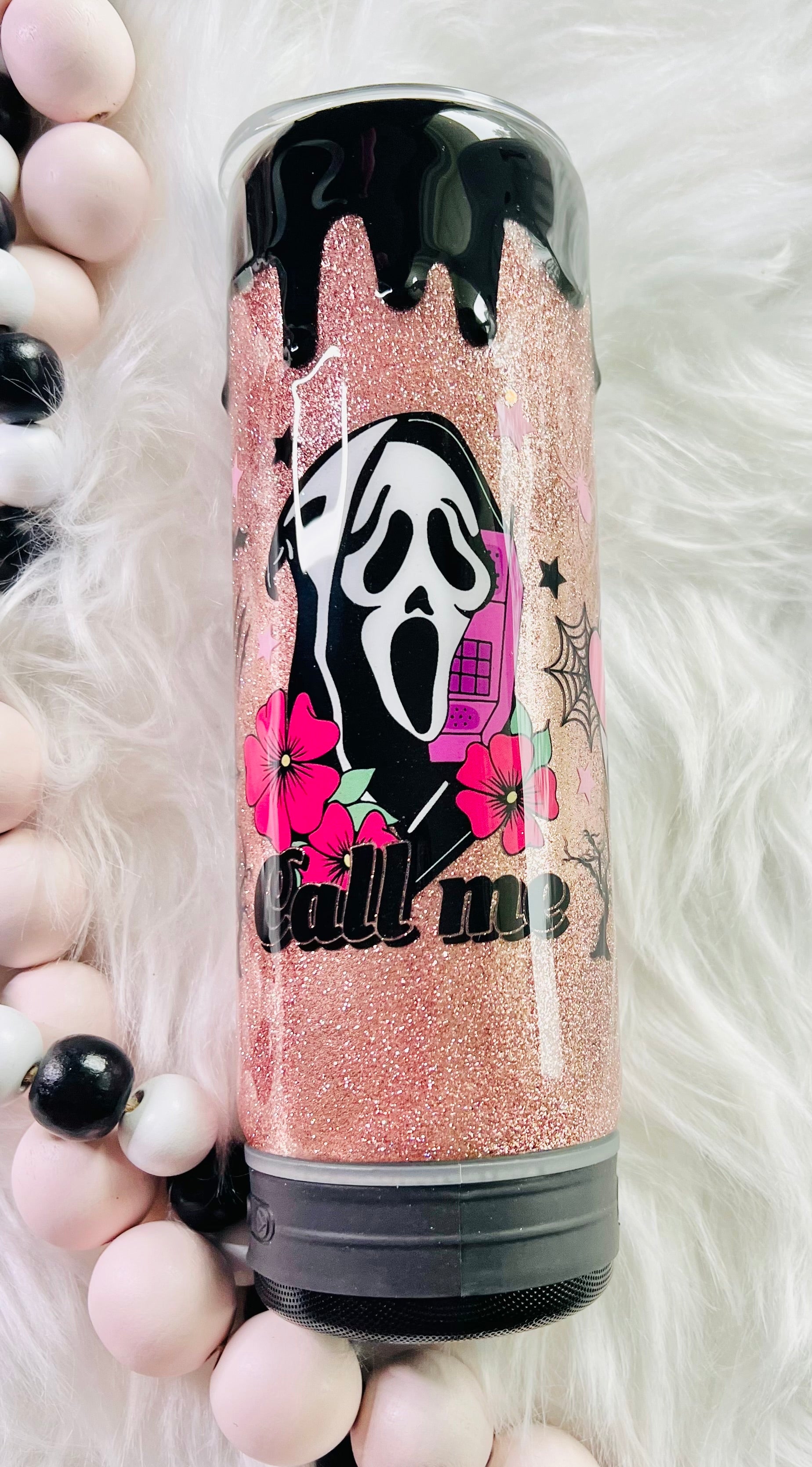 RTS Glittered Epoxied Speaker Tumbler 20oz