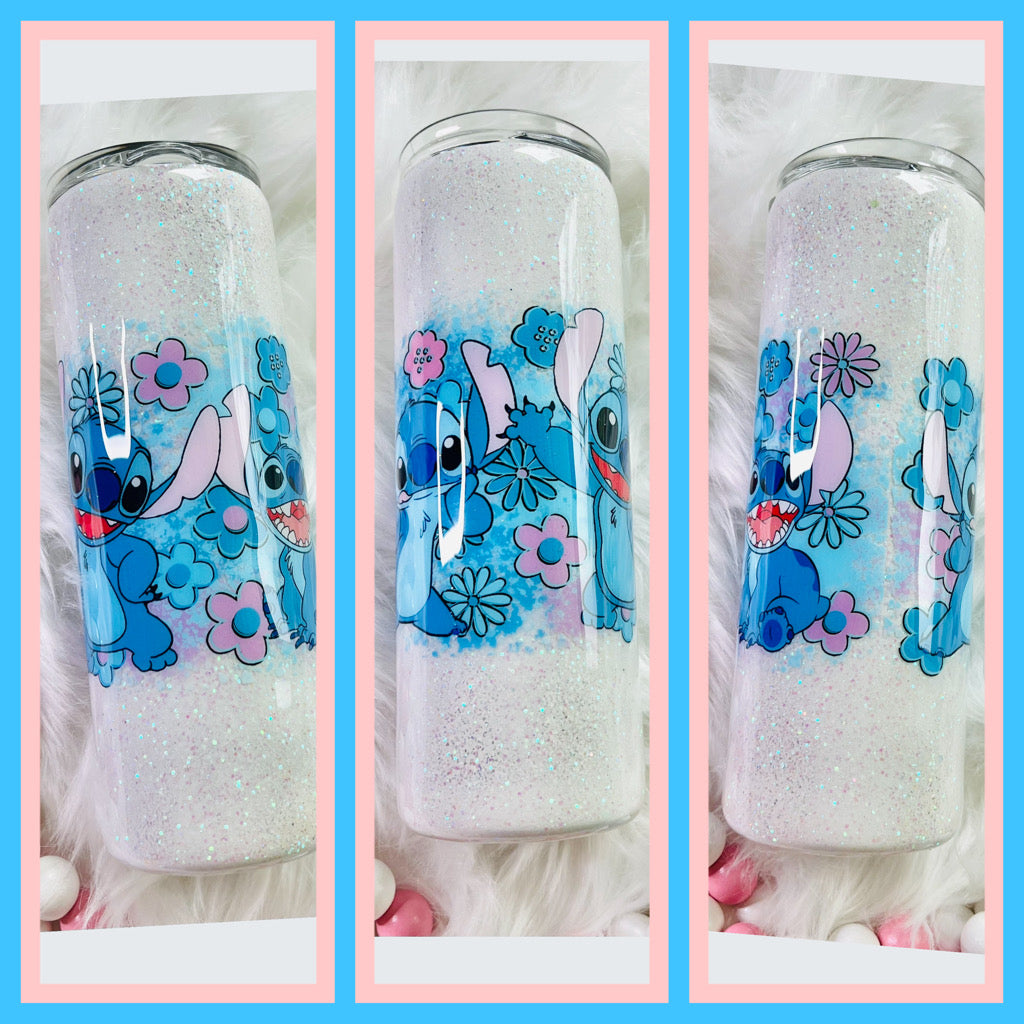 RTS Glittered Epoxied Tumbler 20oz