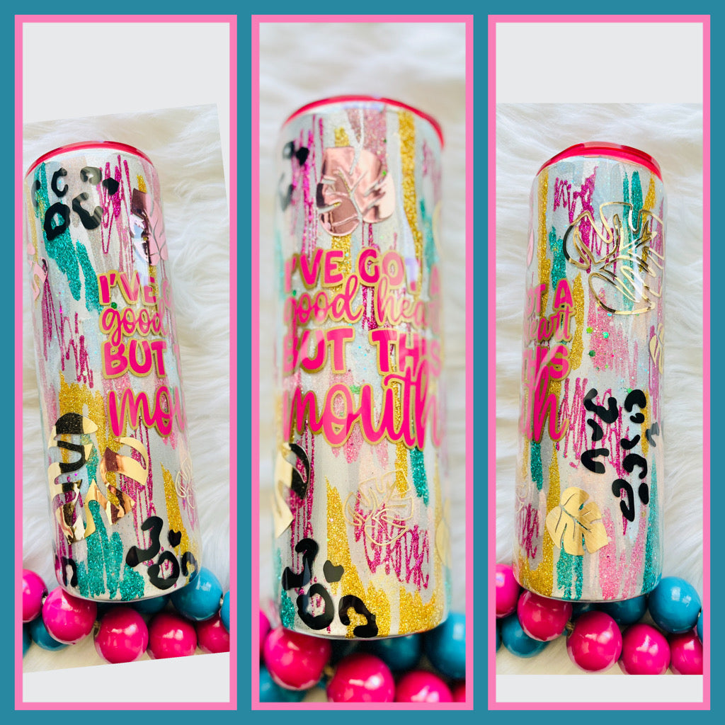 RTS Custom Hand Painted Tumbler