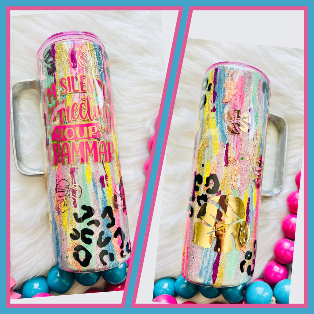RTS Custom Hand Painted Tumbler