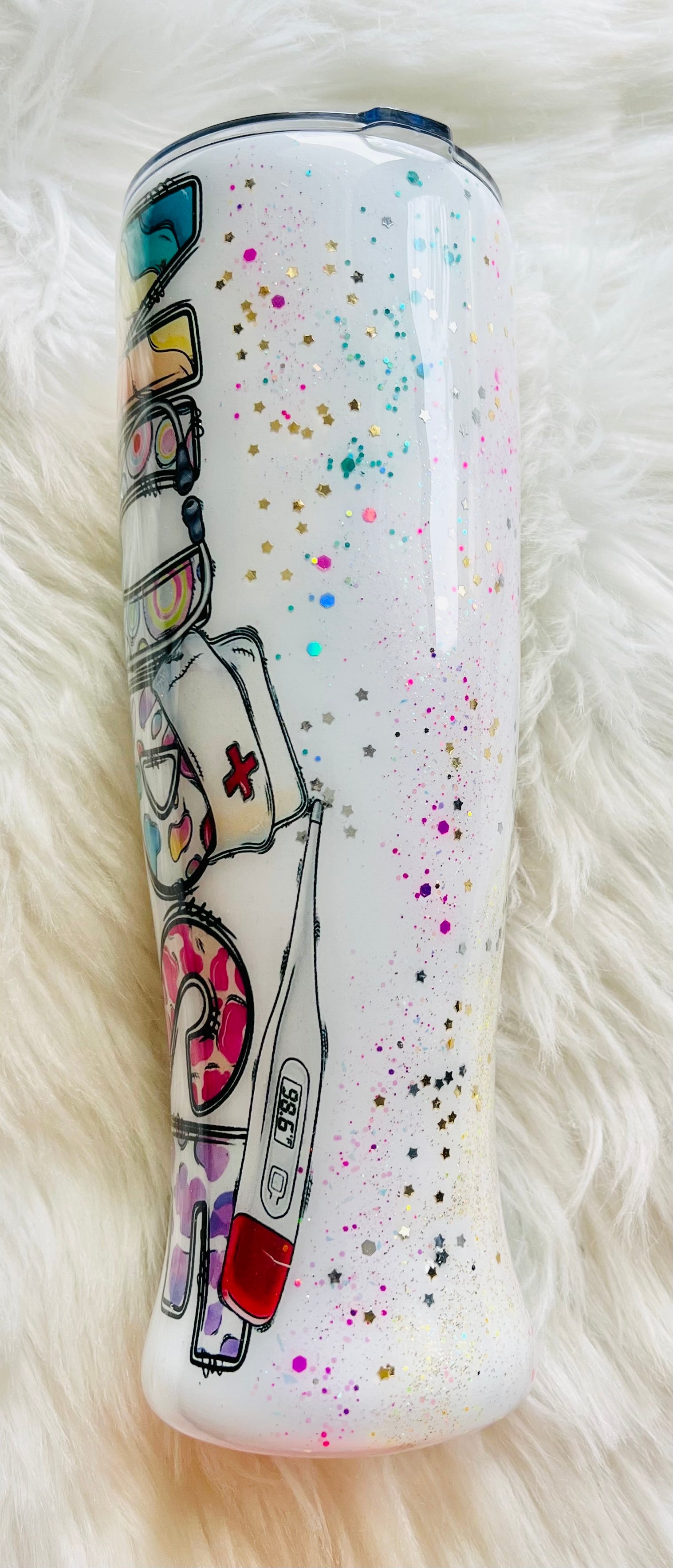 RTS Nurse Theme Tumbler