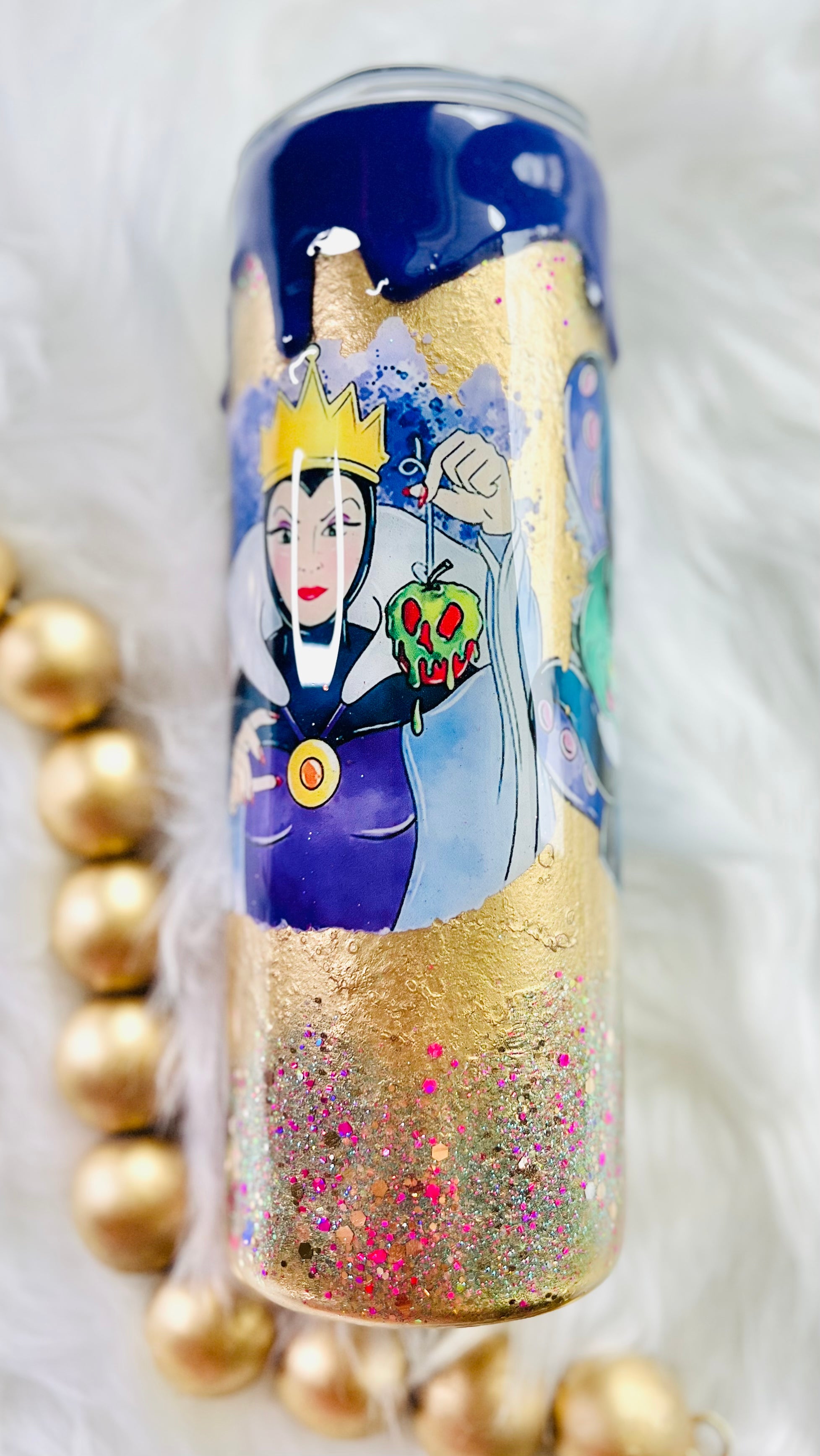 RTS Glittered Epoxied Tumbler 20oz