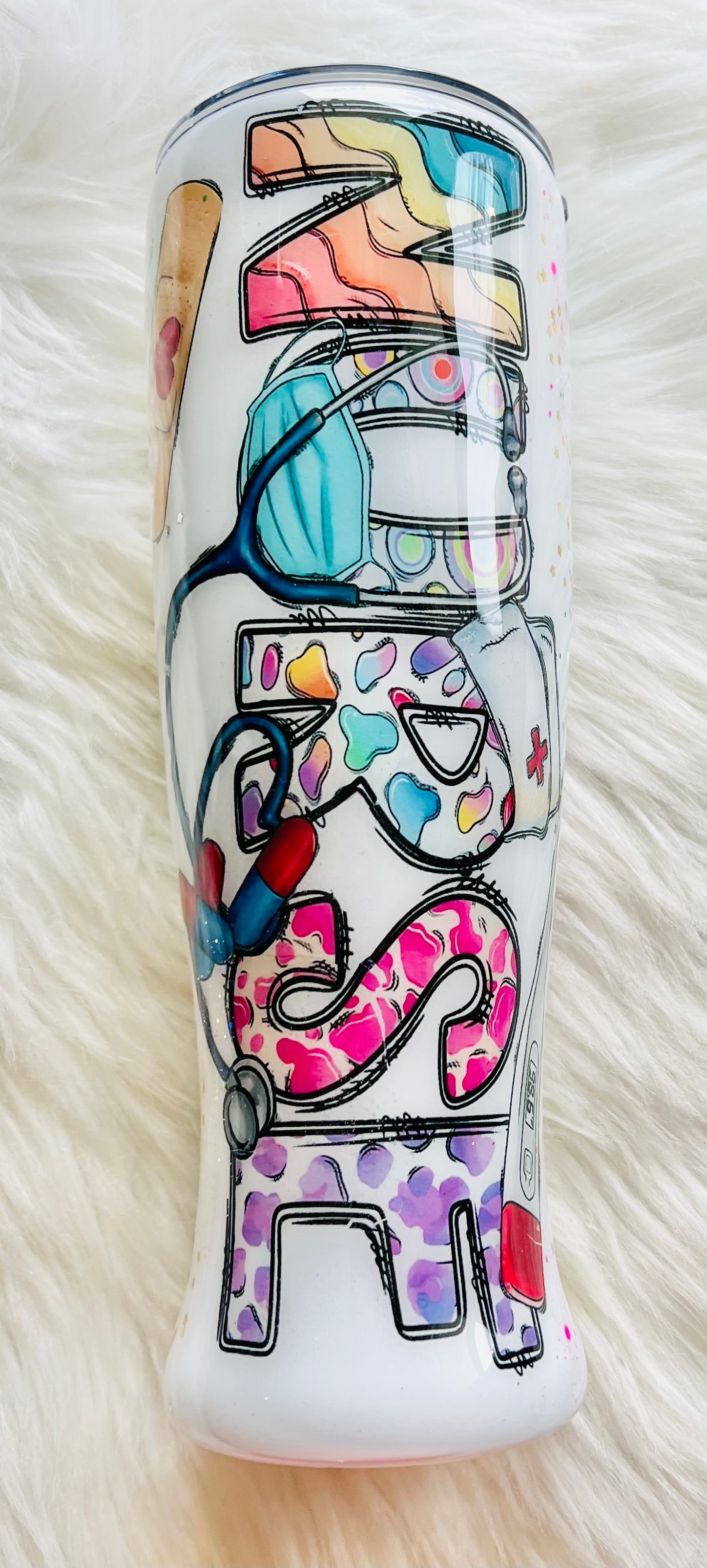 RTS Nurse Theme Tumbler