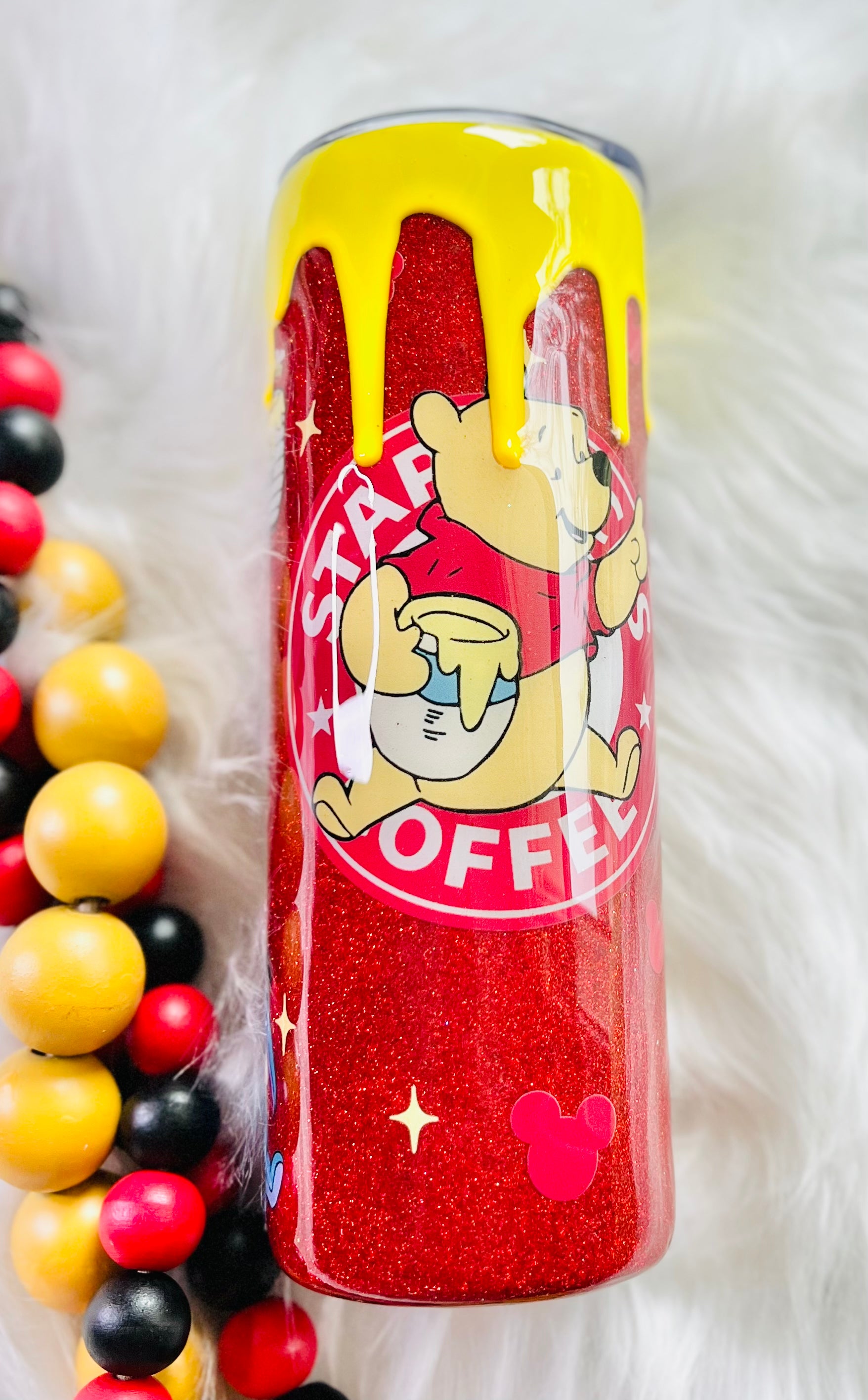 RTS Glittered Epoxied Tumbler 20oz