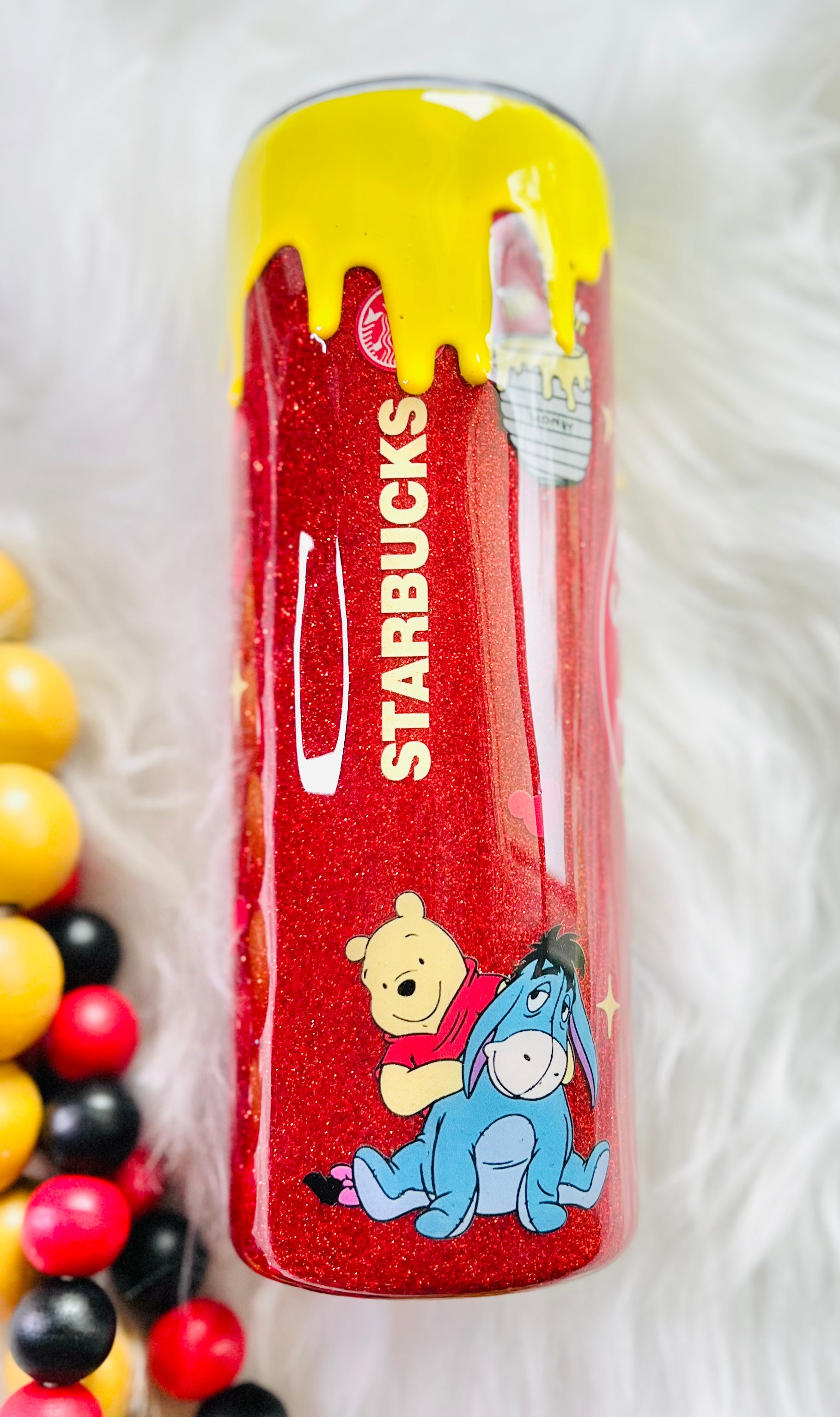 RTS Glittered Epoxied Tumbler 20oz