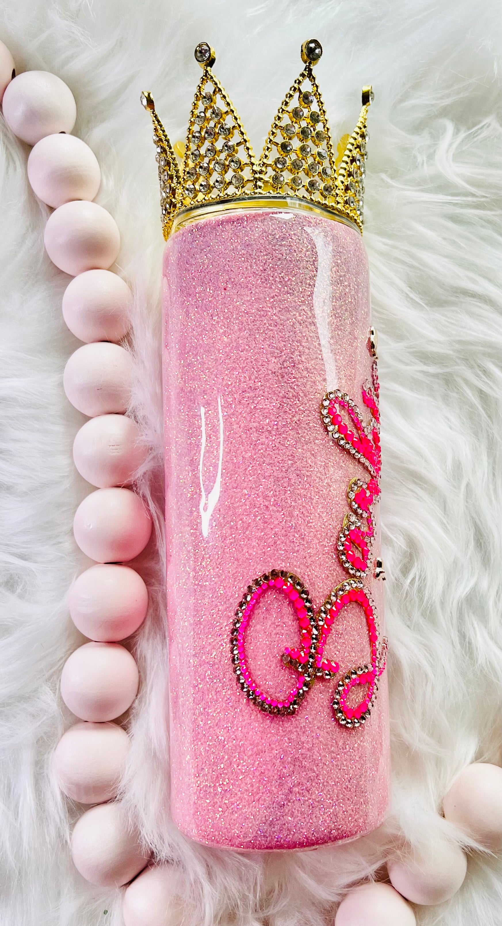 RTS Glittered Epoxied Tumbler 20oz