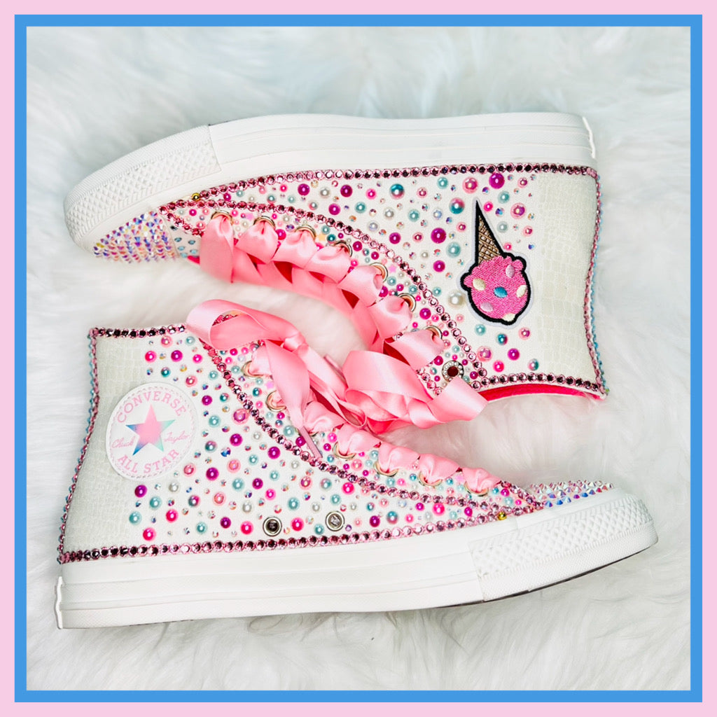 RTS Bling Sneakers (Size W9/M7)