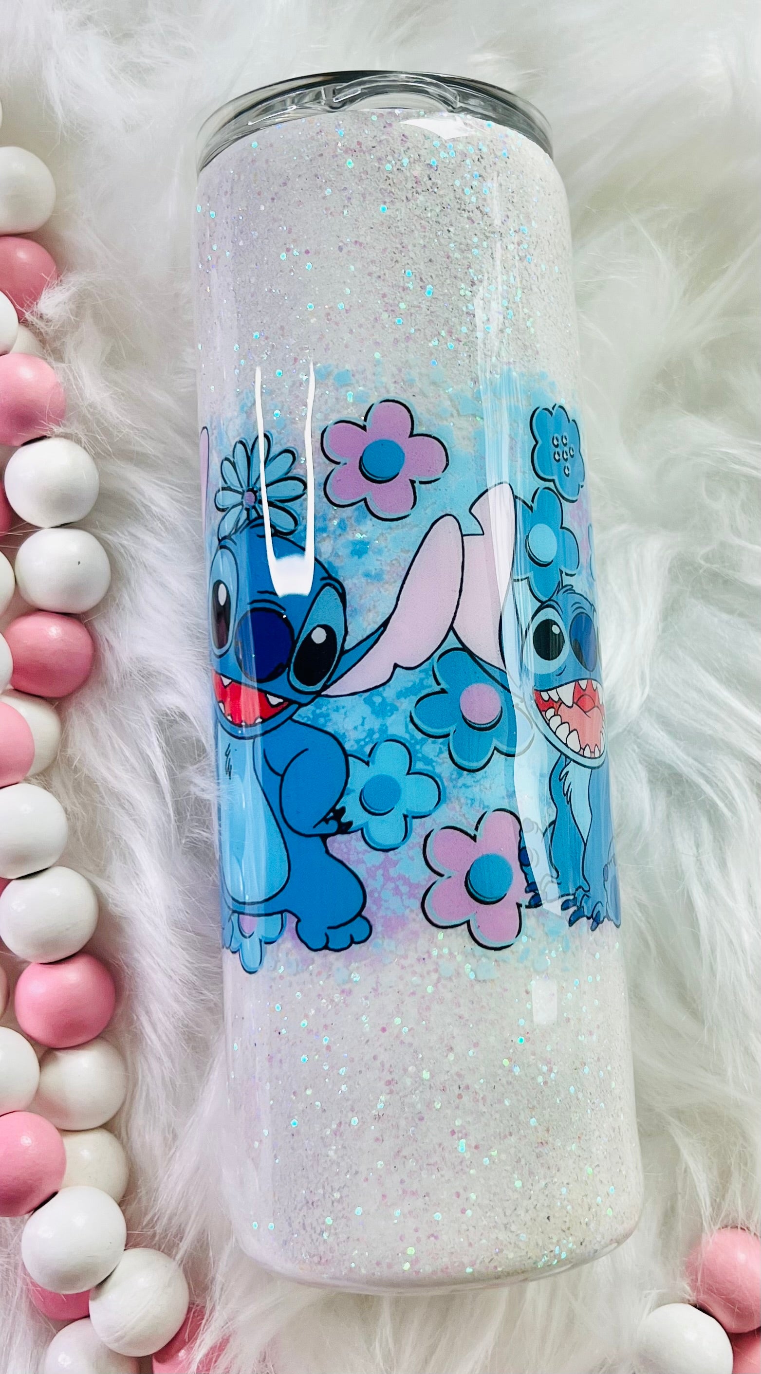 RTS Glittered Epoxied Tumbler 20oz