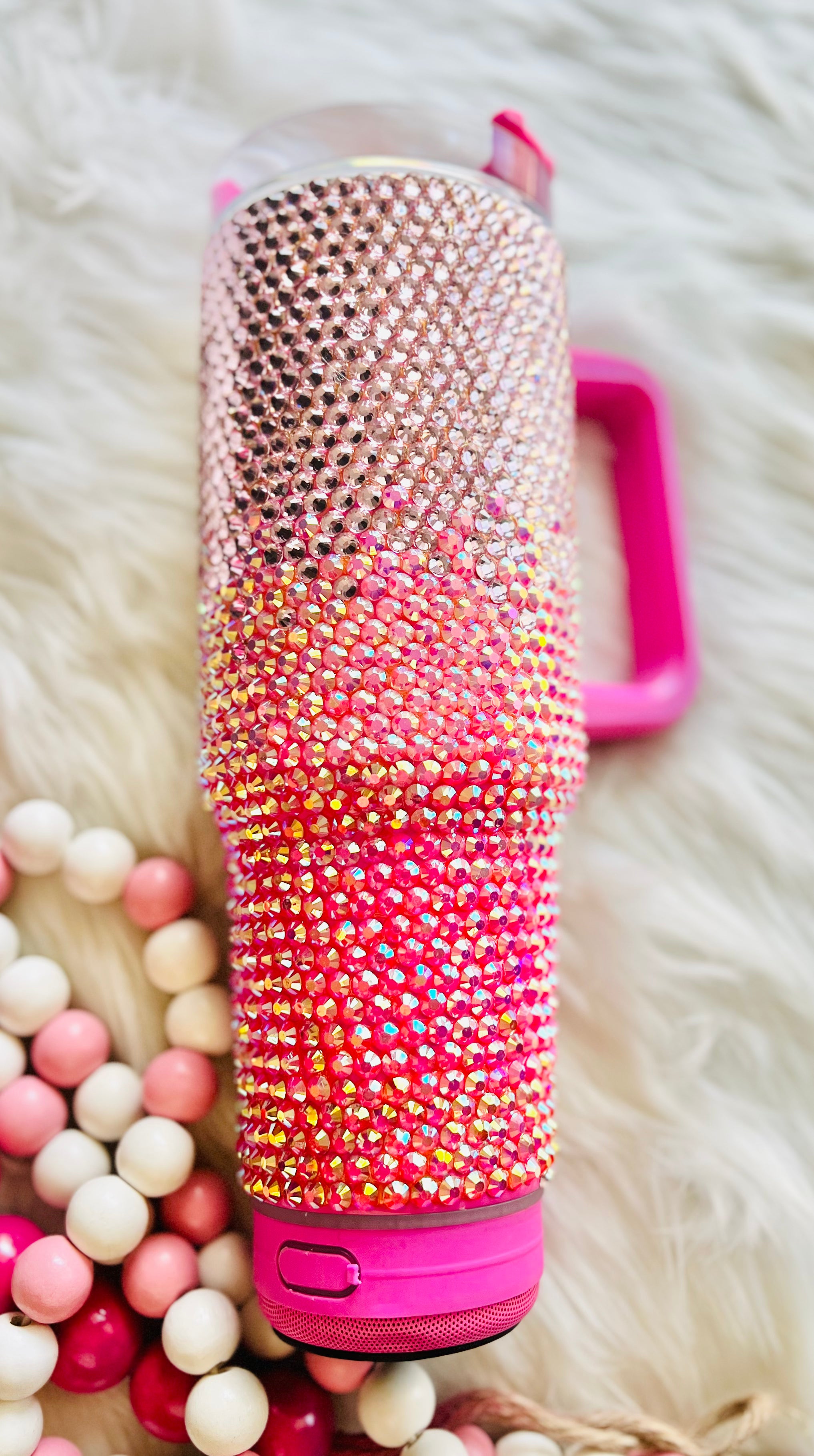 RTS Bling Tumbler with Speaker 40z