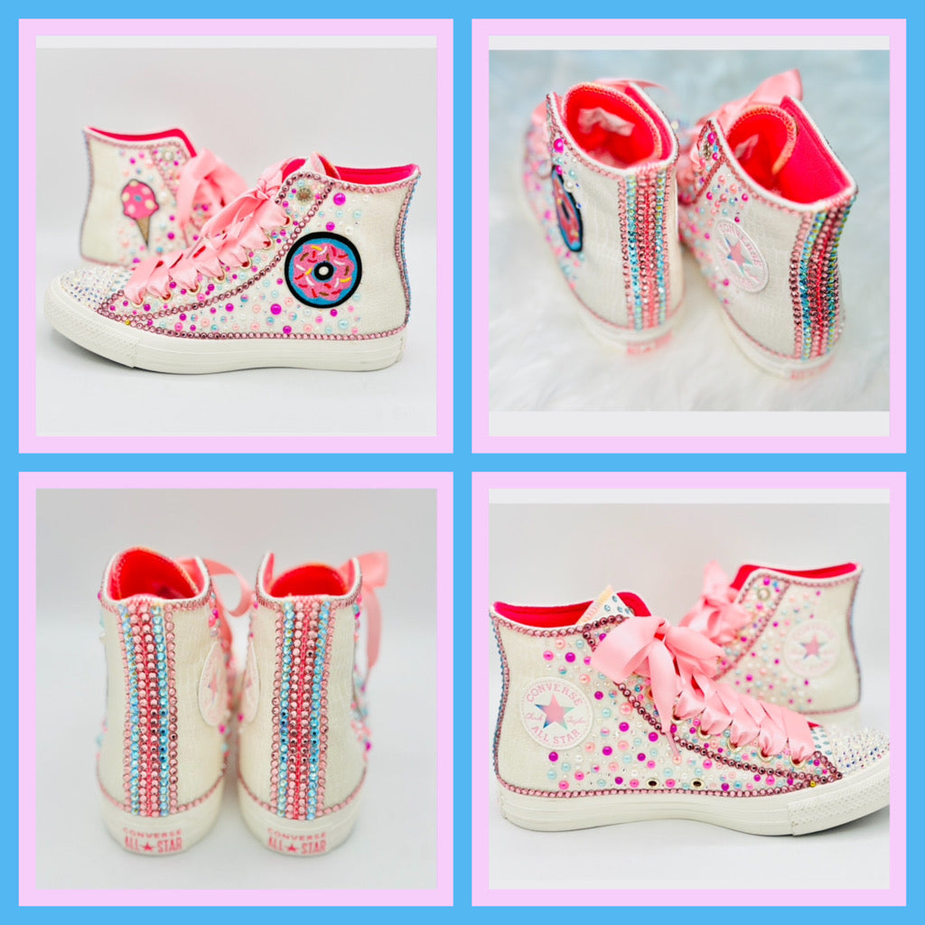 RTS Bling Sneakers (Size W9/M7)