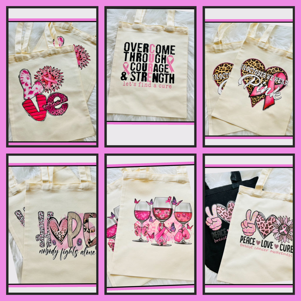 RTS Custom Canvas Tote Bags BCA