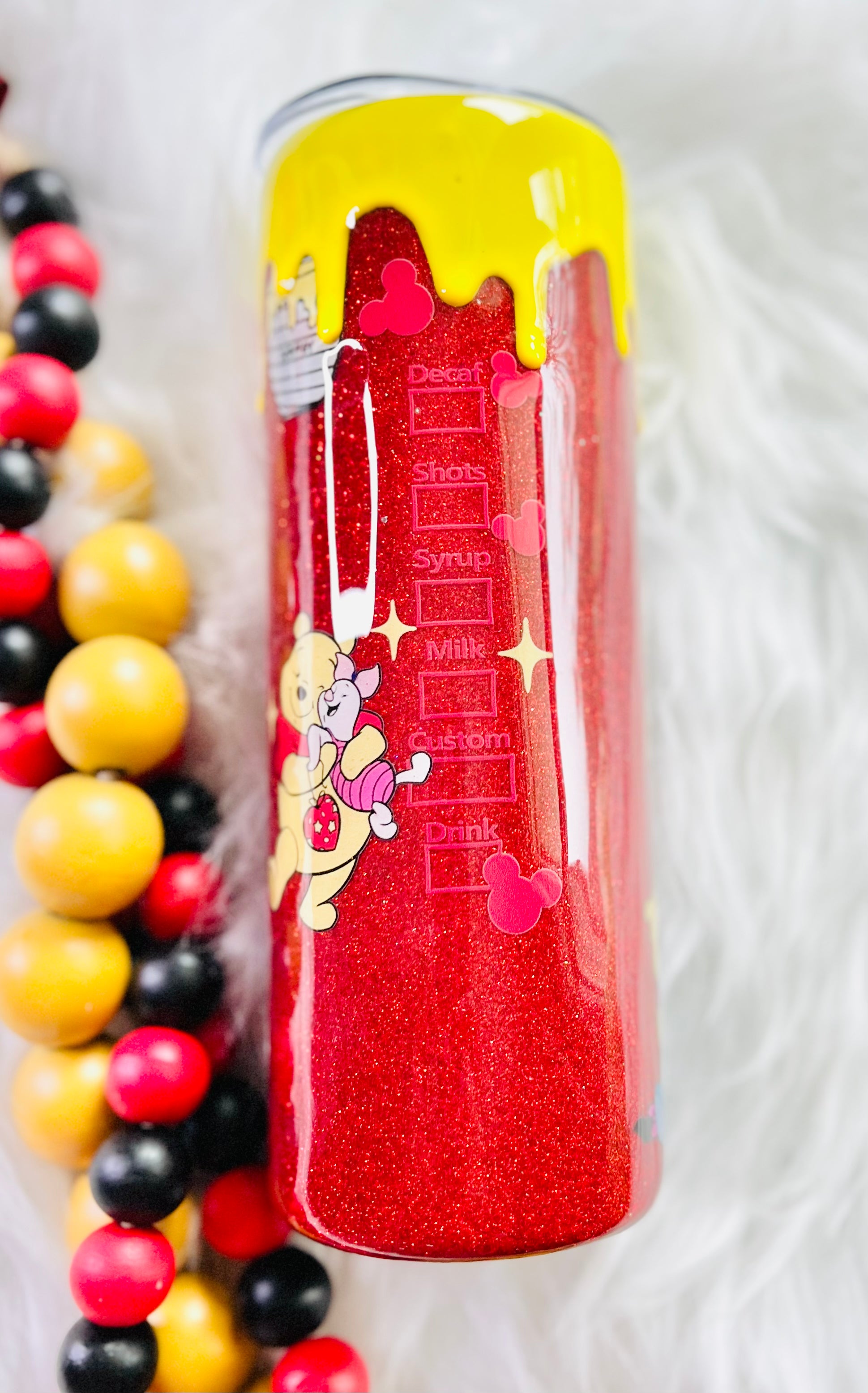 RTS Glittered Epoxied Tumbler 20oz