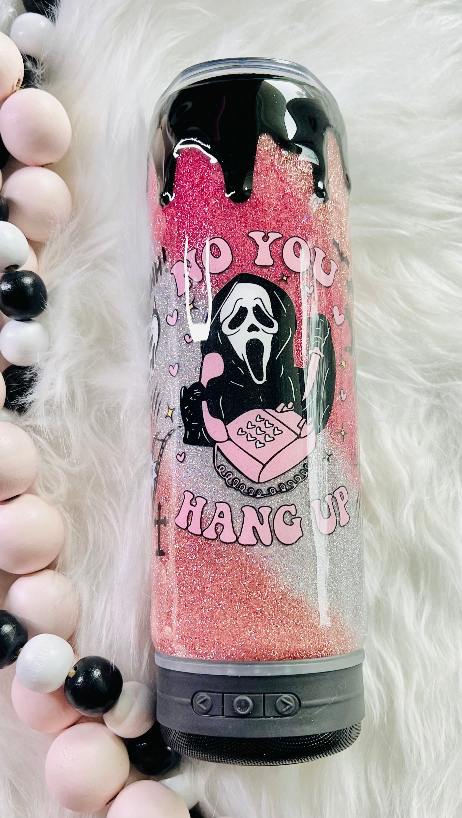 RTS Glittered Epoxied Speaker Tumbler 20oz