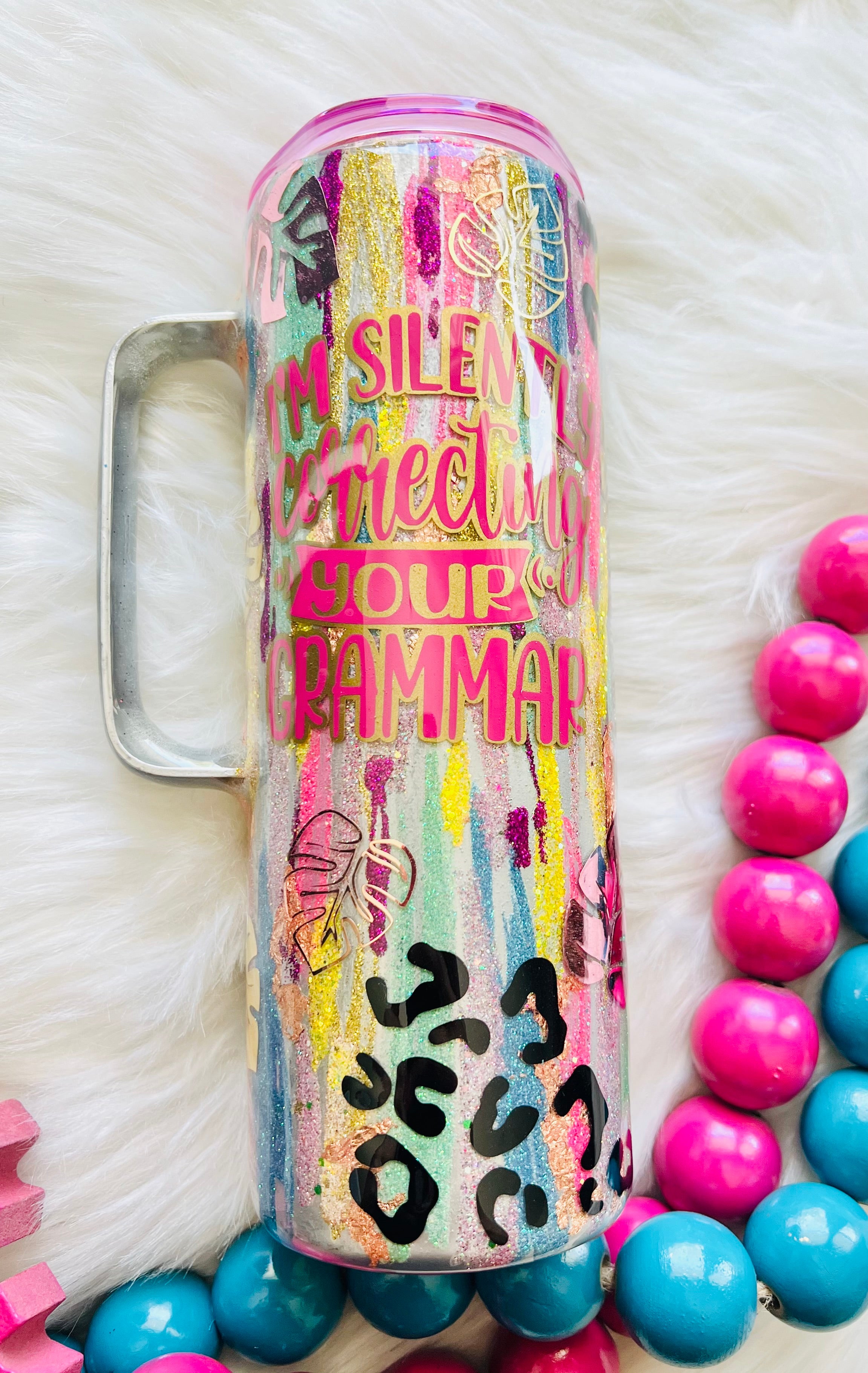 RTS Custom Hand Painted Tumbler