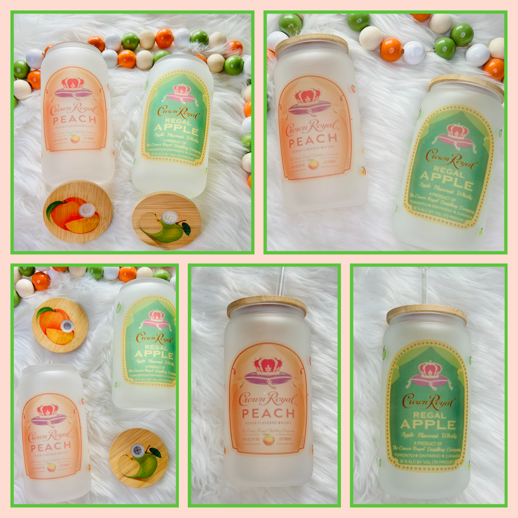 RTS Frosted Glass Tumblers