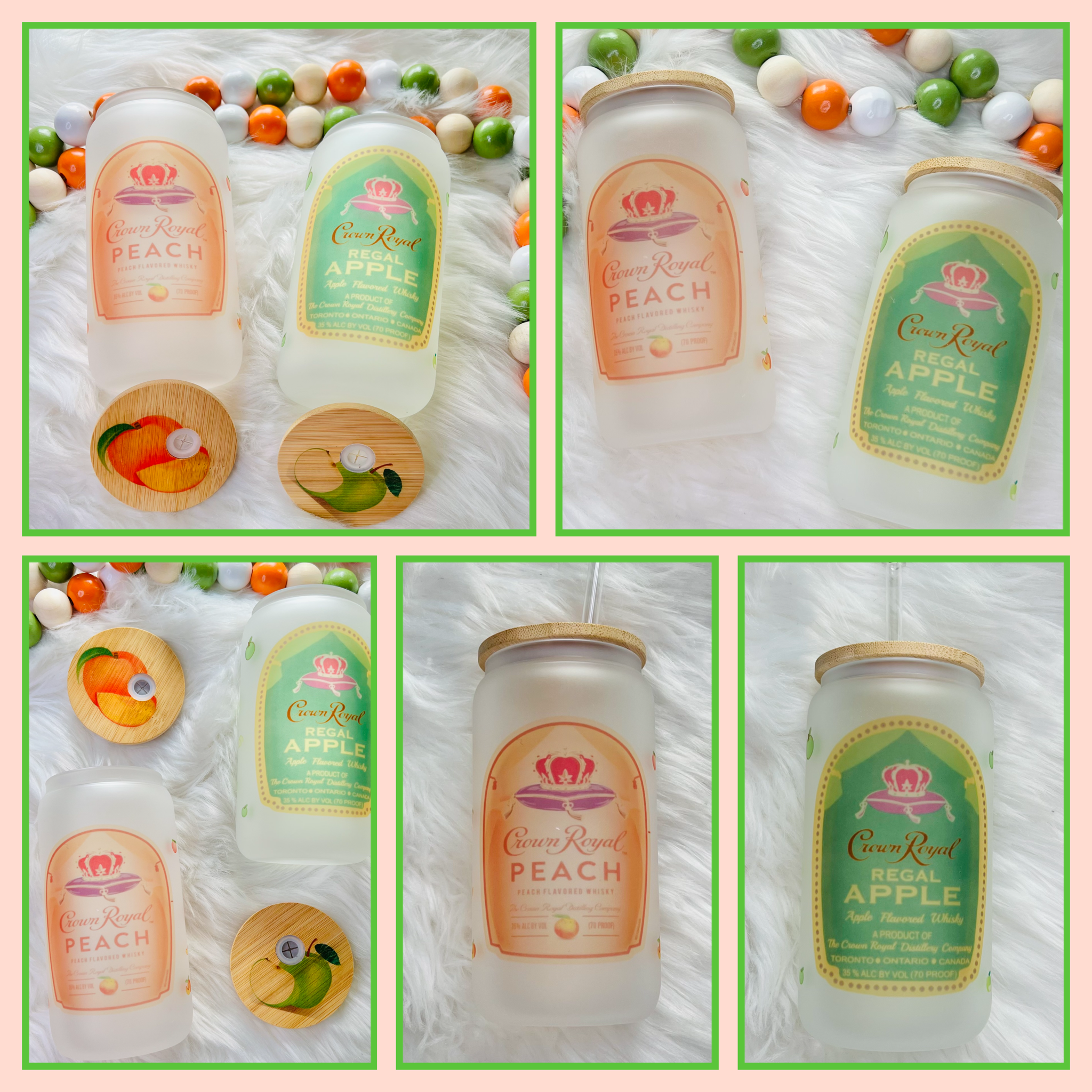 RTS Frosted Glass Tumblers